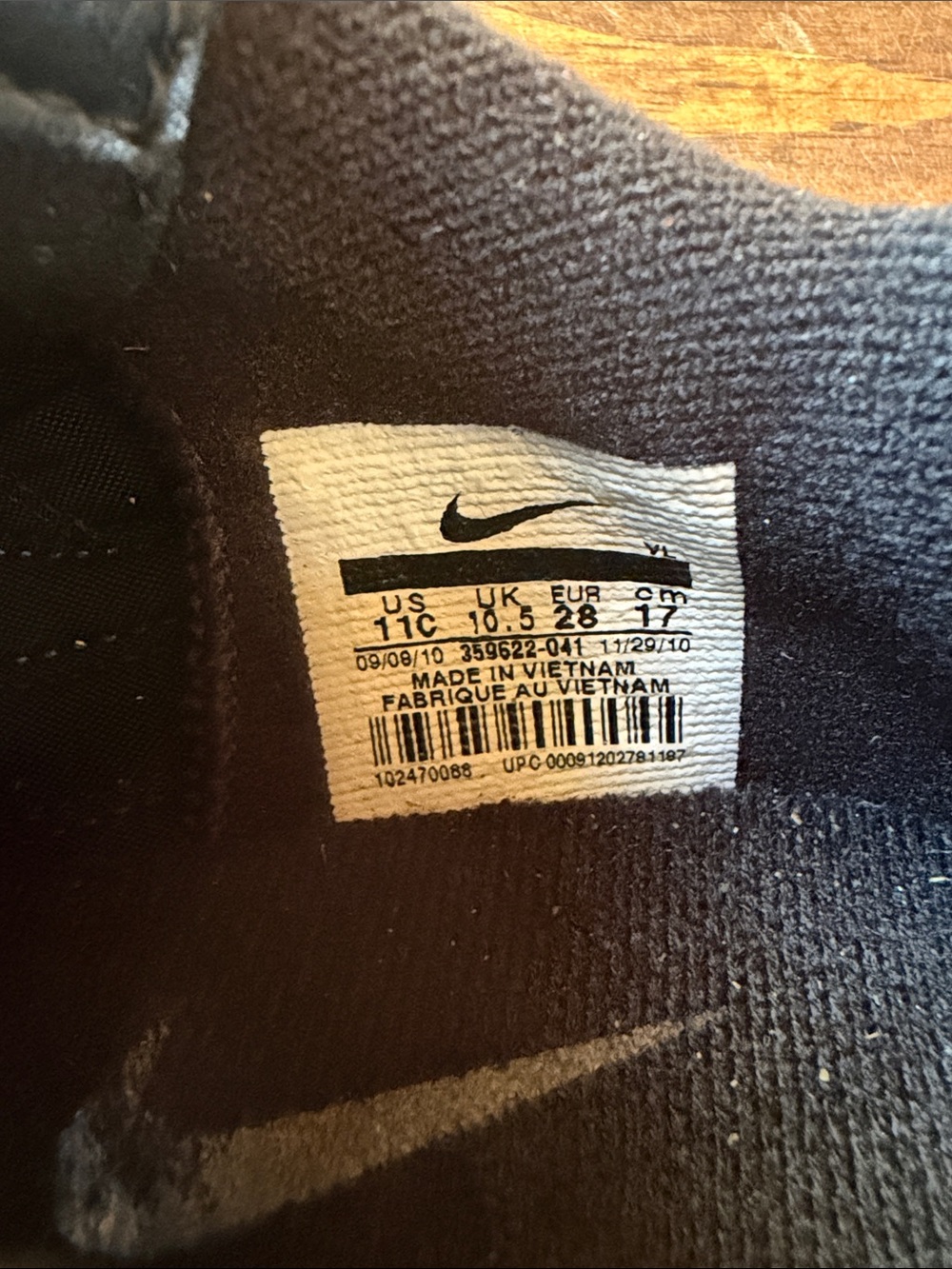 Nike Cleats Toddler Sz 11 - Picture 3 of 10